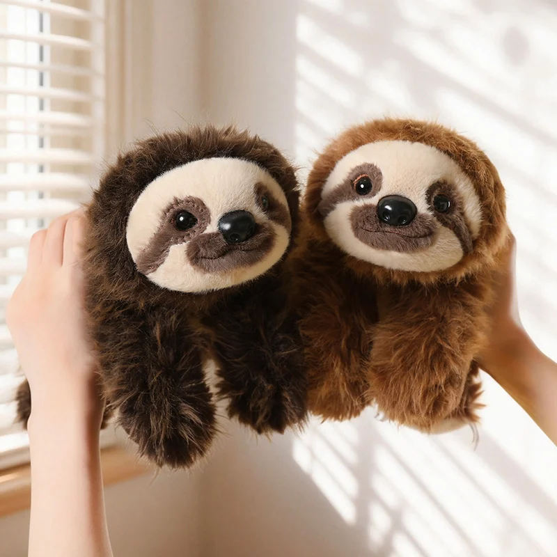 18/30/45cm Kawaii Soft Lying Sloth Plush Doll Hot Sale Adorable Sloth Animal Stuffed Toy Home Decor Sofa Cushion Girls Birthday