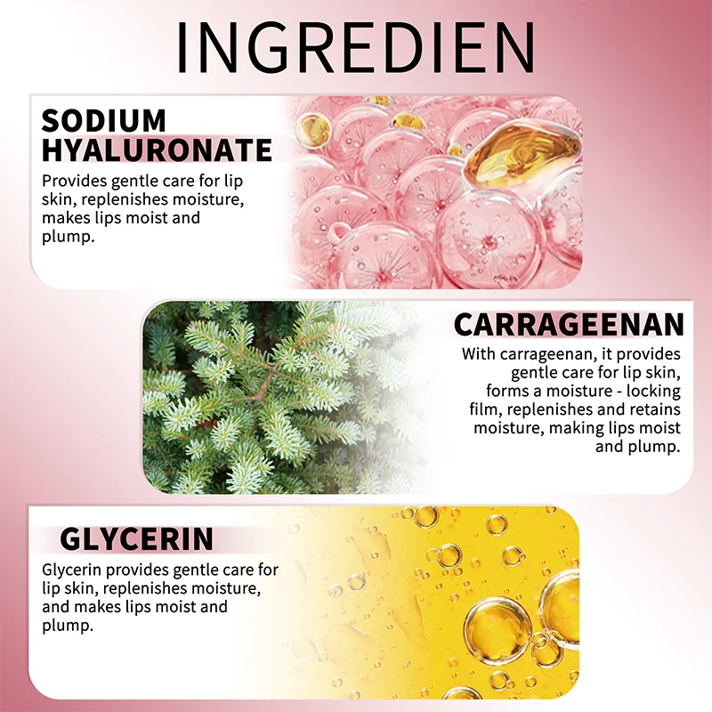 20 قطعة/صندوق أوراق أقنعة الشفاه الوردية للعناية بالبشرة تقلل من مظهر البقع الداكنة يرطب البشرة لجعل التجاعيد أقل ملاحظة