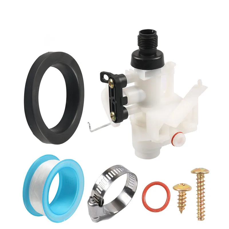 

RV modification supplies RV toilet water valve module assembly