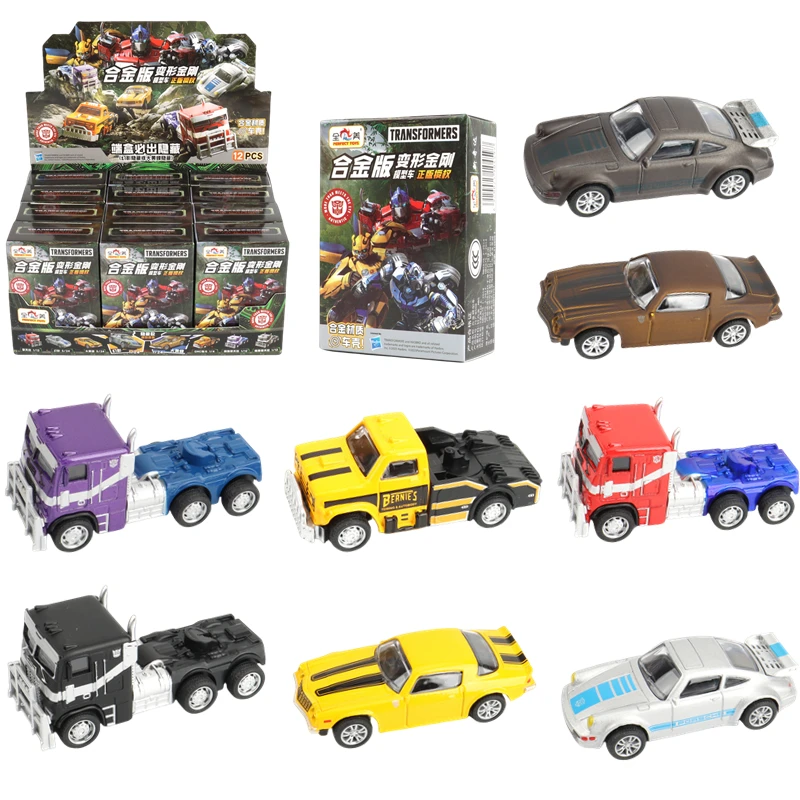 

Оригинальные металлические трансформеры TAKARA: Коллекционные модели машин 1:55 — Оптимус Прайм, Бамблби, Мираж. Подарок.