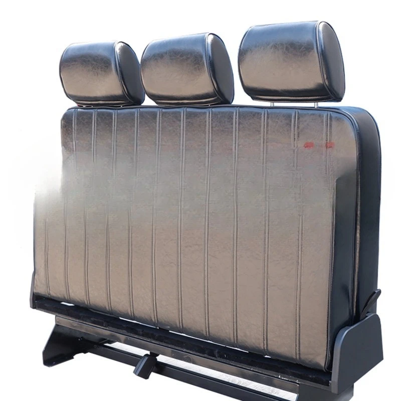 

Factory Direct Multifunctional Folding Car Seat Oil Wax Leather Folding Van Seat For Minibus Van Mini Van