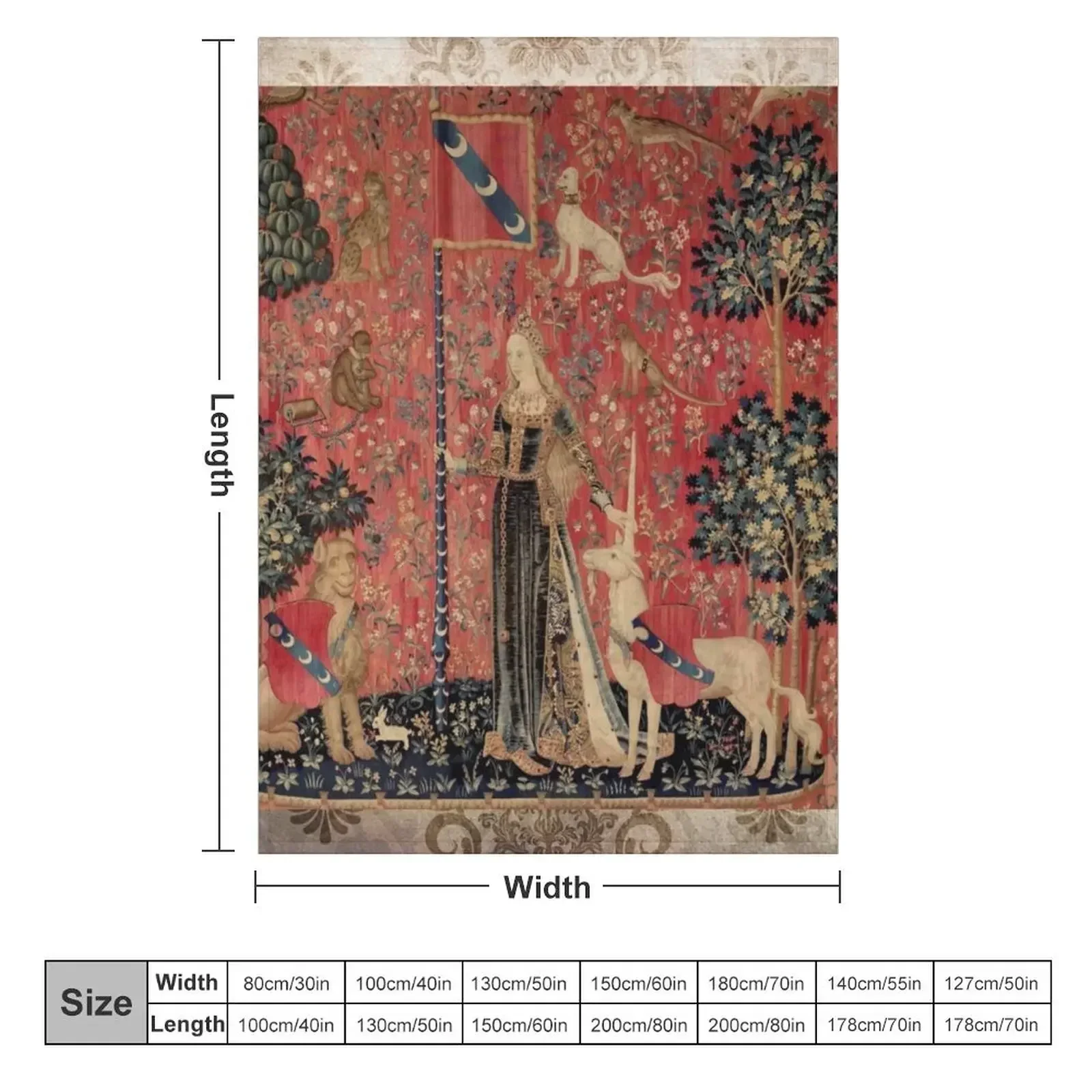 Touch - The Unicorn Tapestries Throw Blanket Plush Sleeping Bag Blankets For Baby Moving Decorative Throw Luxury Brand Blankets