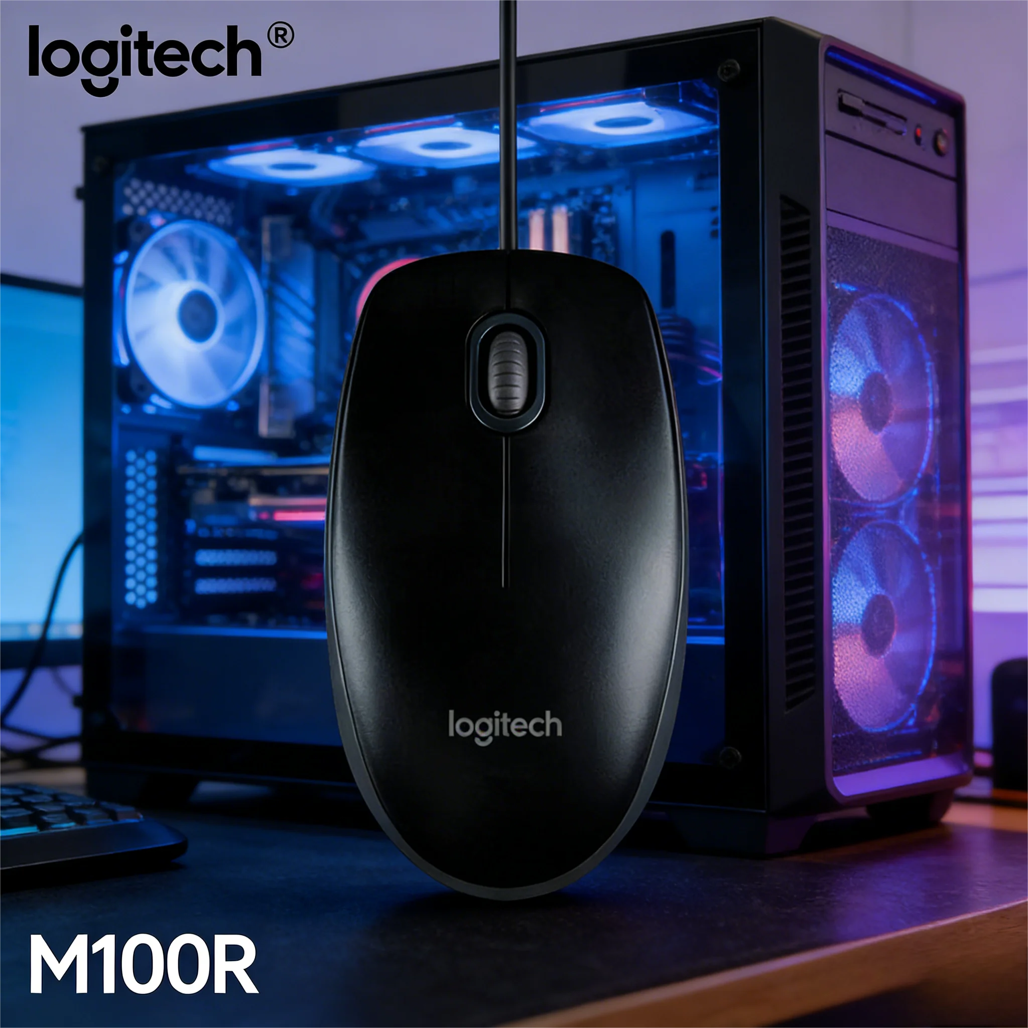 

Мышь Logitech G402/M100R: Высокопрочная, плавная работа для ноутбуков