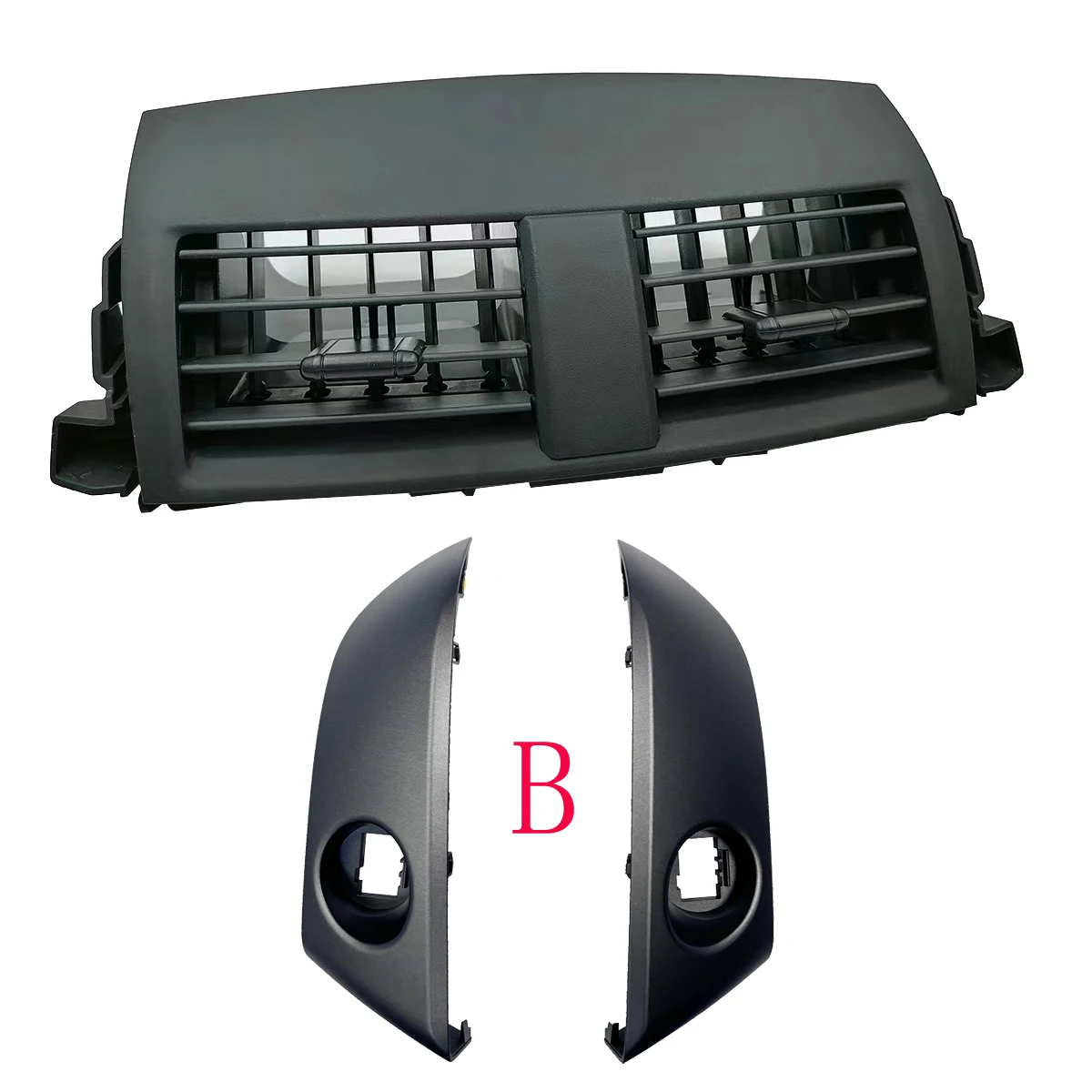for Toyota RAV4 2006 2007 2008 2009 2010 2011 2012 A/C Air Conditioner Outlet Frame Vents Air Vent Panel Cover