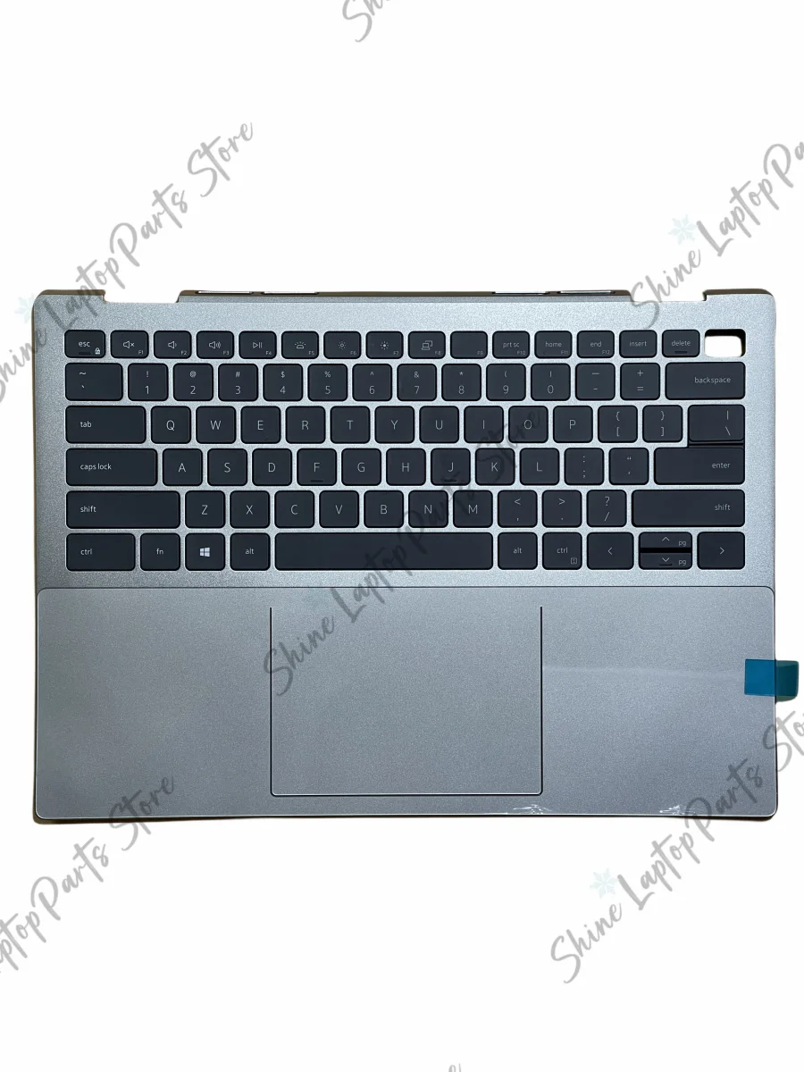 For Dell inspiron 14pro 7420 7425 2in1 C Cover Case Palmrest Keyboard DP/N: 0NDRPP 0VG9M1 Touchpad and WiFi antenna module.