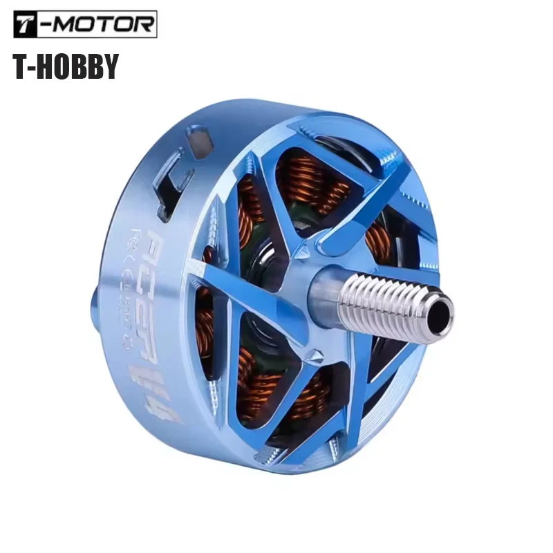 T-MOTOR T-HOBBY Pacer V4 P2406 Brushless Motor, KV2060 Juicy Sbang Acro FLOW BANDO Design, Perfect for 5-6 Inch RC Model Parts