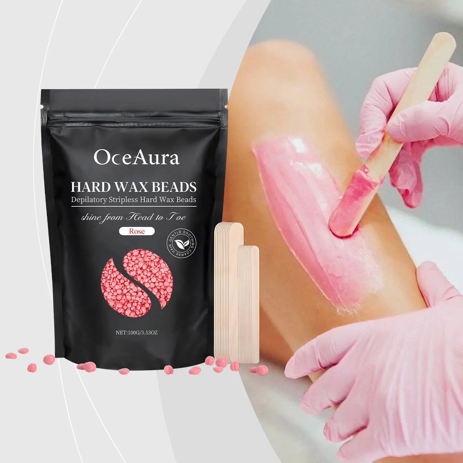 

Воск для депиляции с ароматом розы, нежный, не вызывающий раздражения, для гладкой и сияющей кожи, для всего тела, увлажняющий, депиляционный.