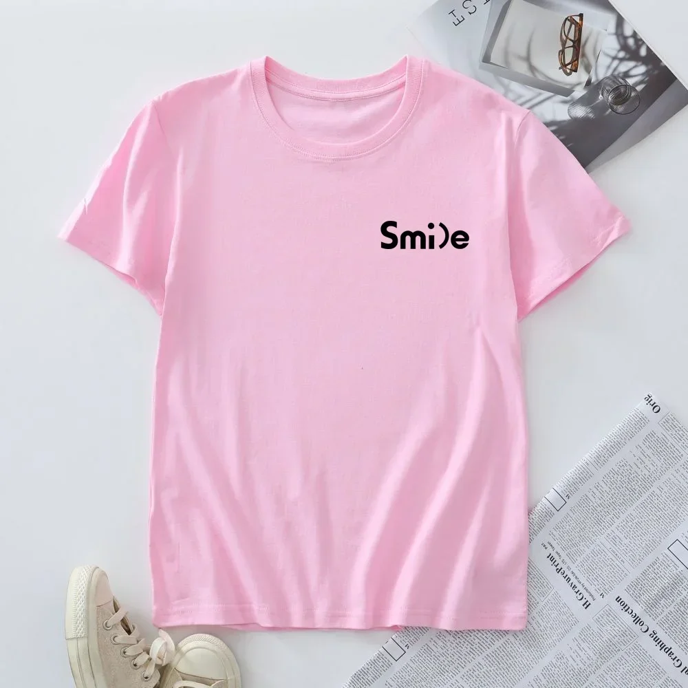 Plus Size Summer Tops 100% Cotton Woman Tshirt Short Sleeve Tees Women Clothing Female T-shirt Fashion Graphic T Shirts