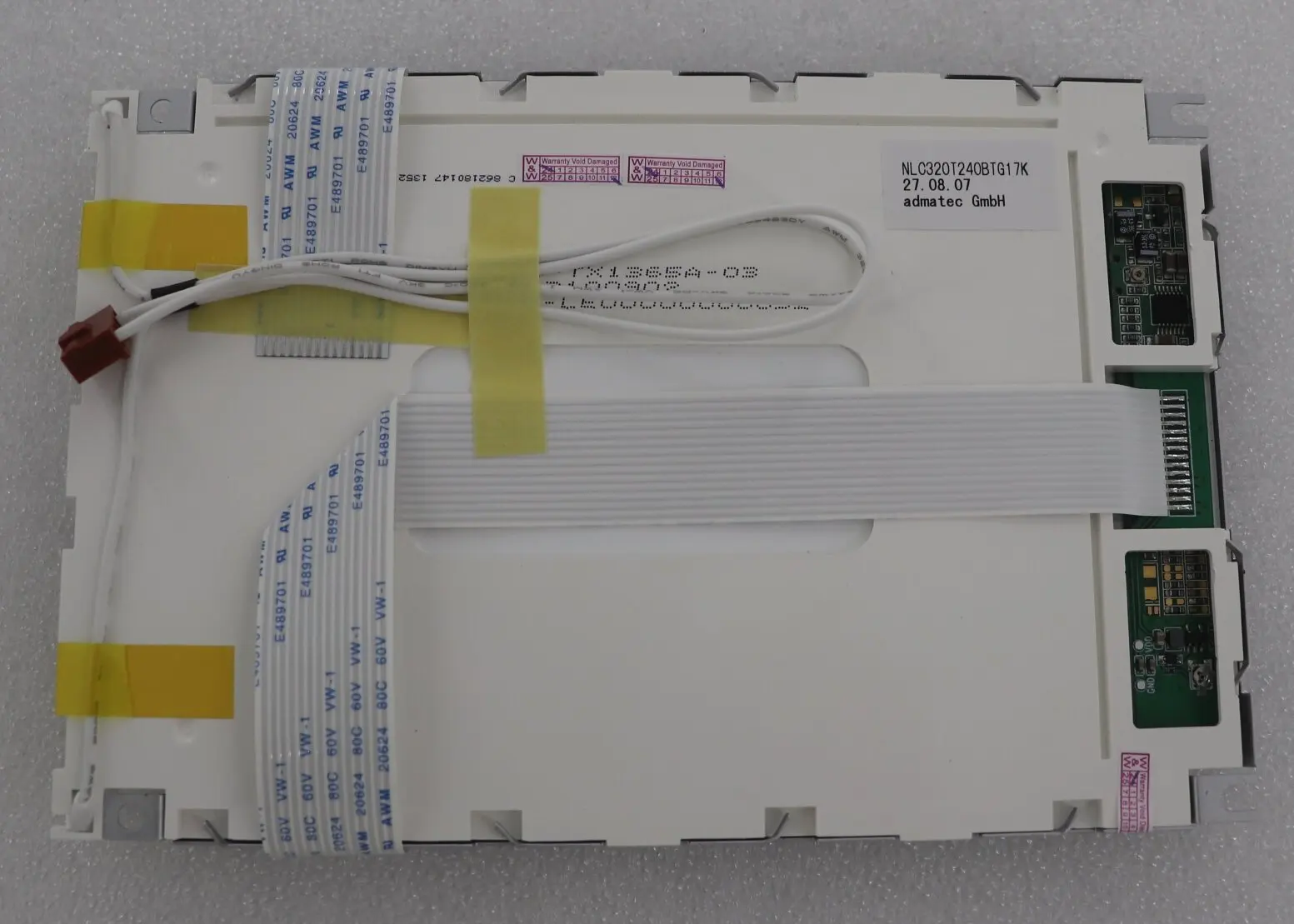 ใหม่เข้ากันได้กับจอแสดงผล LCD แผง NLC320T240BTG17K โมดูลในสต็อก