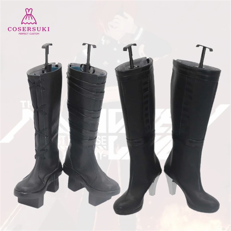 

The Hundred Line Last Defense Academy Takumi Sumino Darumi Amemiya Cosplay Shoes Boots Custom Made Halloween Christmas Carnival