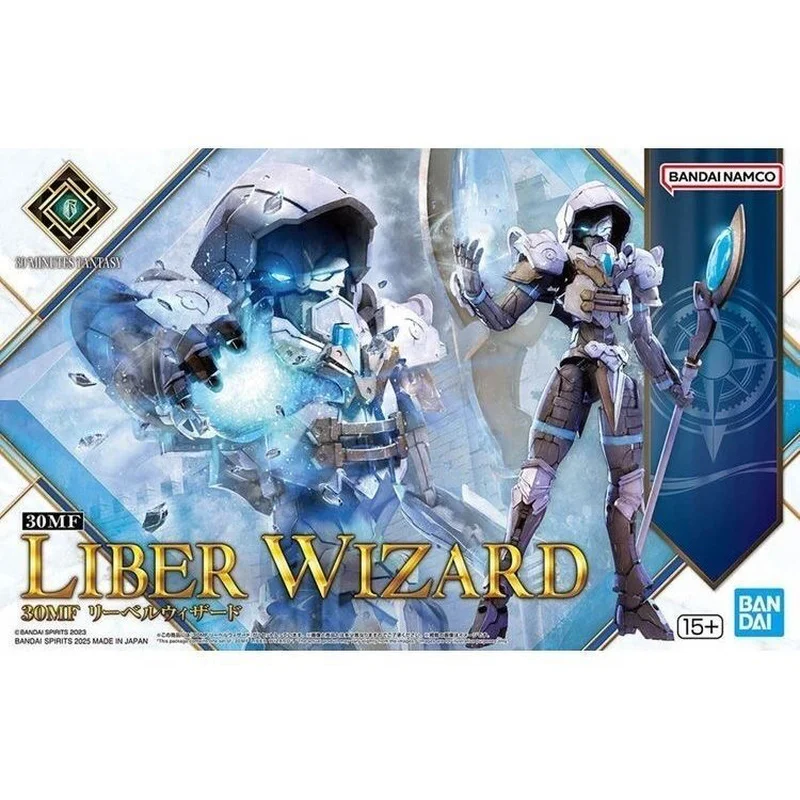 

Bandai 30-минутная фантазийная серия Liber Wizard в сборе, комплект моделей «сделай сам», коллекция украшений для экшн-фигурок, игрушка для мальчиков, подарок на день рождения