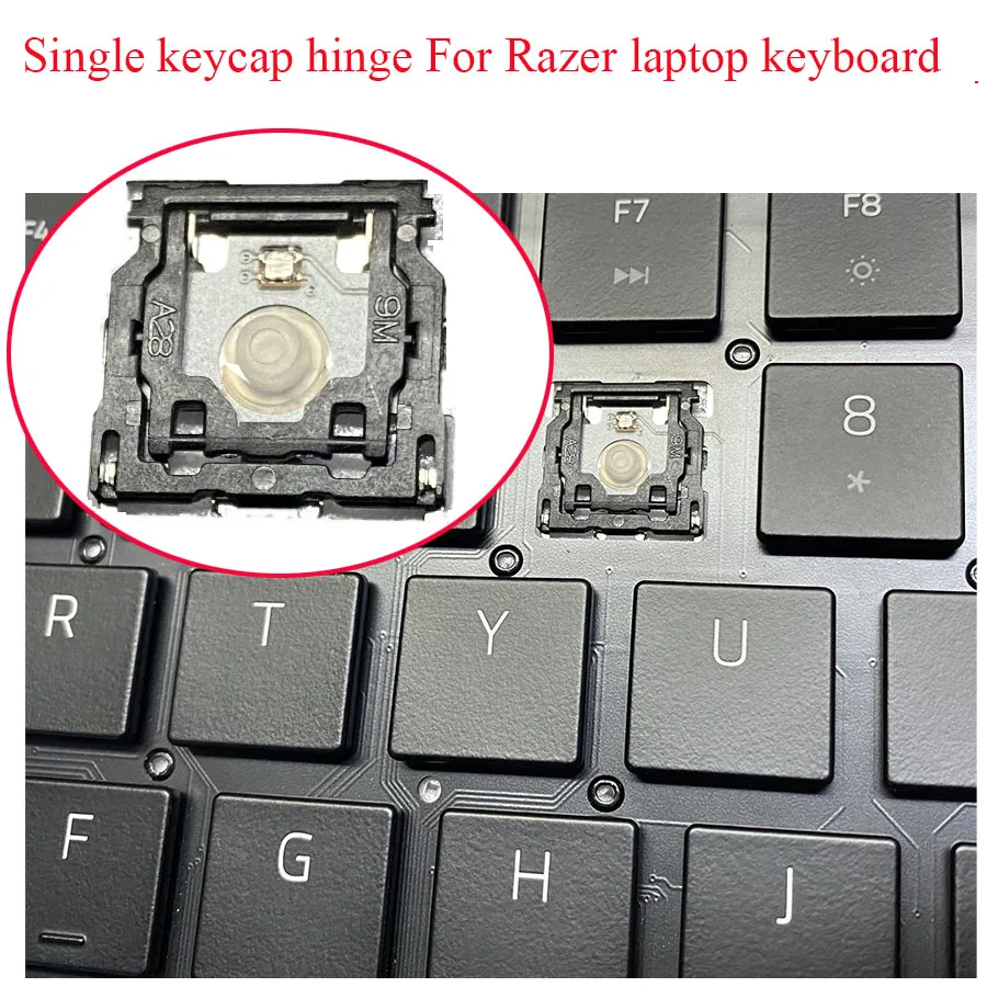 Key For Razer Blade 15 RZ09-0328 (2020) BACKLIT laptop Keyboard Keycap Hinges Rubber Scissor Butterfly Clip