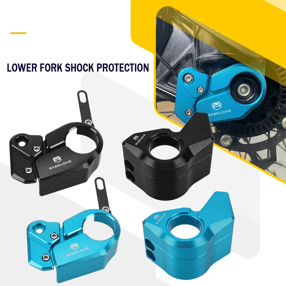 For CFMOTO 450MT CF 450 MT 450 MT450 2024 2025 2026 Motorcycle Left Right Lower Fork Shock Protectors And Front ABS Sensor Guard