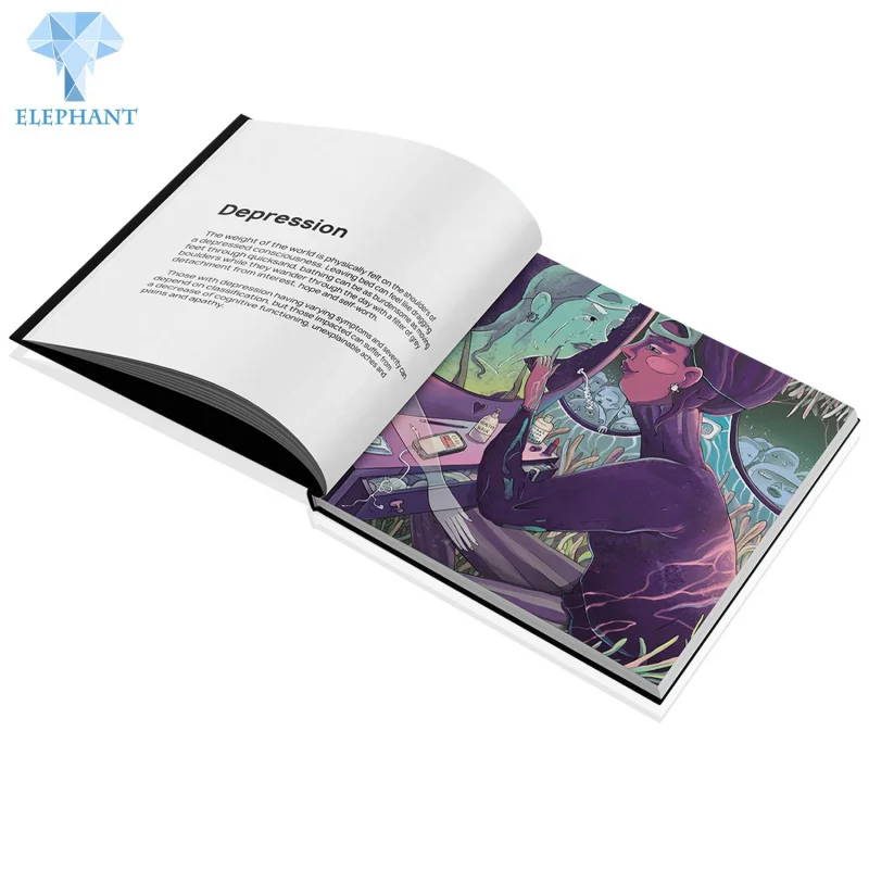 Custom The Factory Price Offset Softcover Hardcover Kids Comic Story Picture Color Children Book Printing