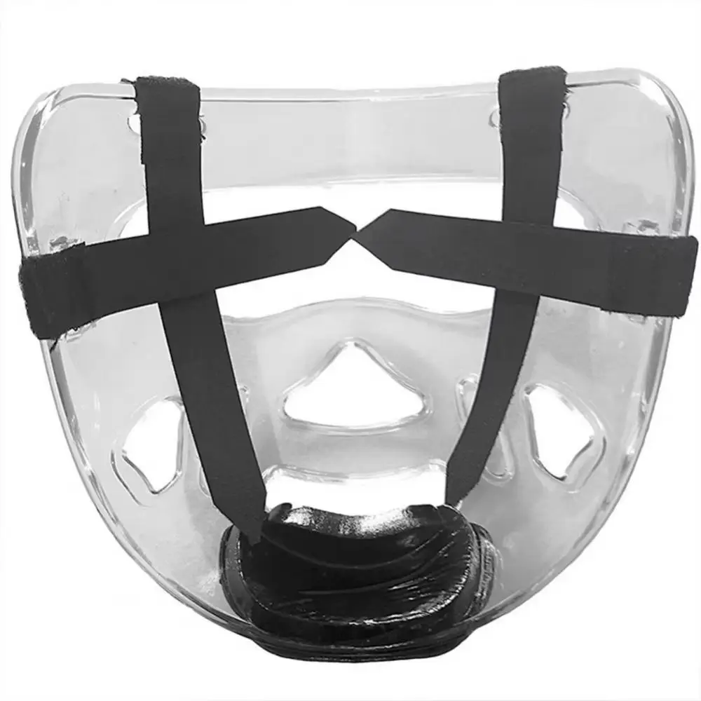 Breathable Taekwondo Face Shield Transparent Mask Anti-Scratch Taekwondo Mask Detachable Lightweight Taekwondo Helmet