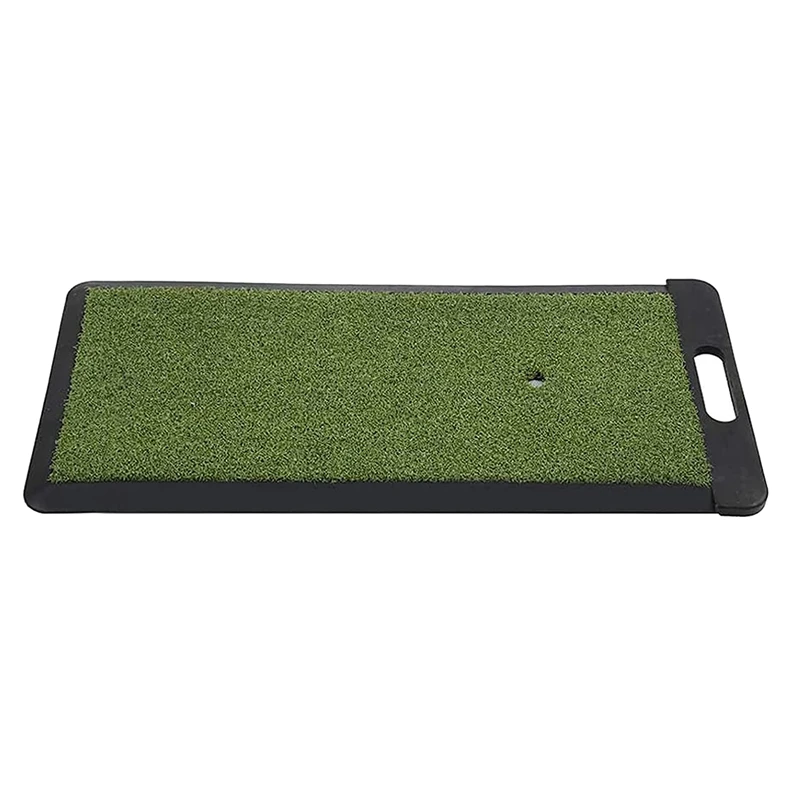 

ELOS-Golf Mat Golf Hitting Mat For Indoor Outdoor Golf Swing Practice Grass Mats With Rubber Golfing Tee Holder