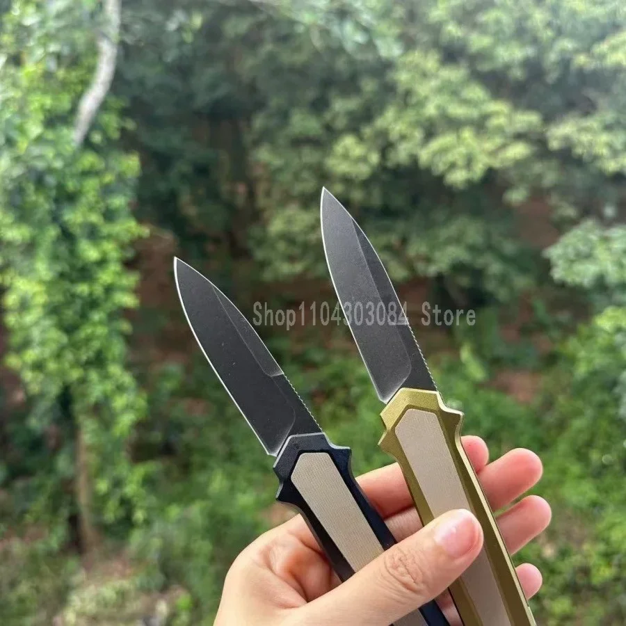 Карманный складной нож 7950, лезвие 8Cr13Mov, ручка из алюминиевого сплава, практичный фруктовый нож для походов и охоты на открытом воздухе, мужской подарок