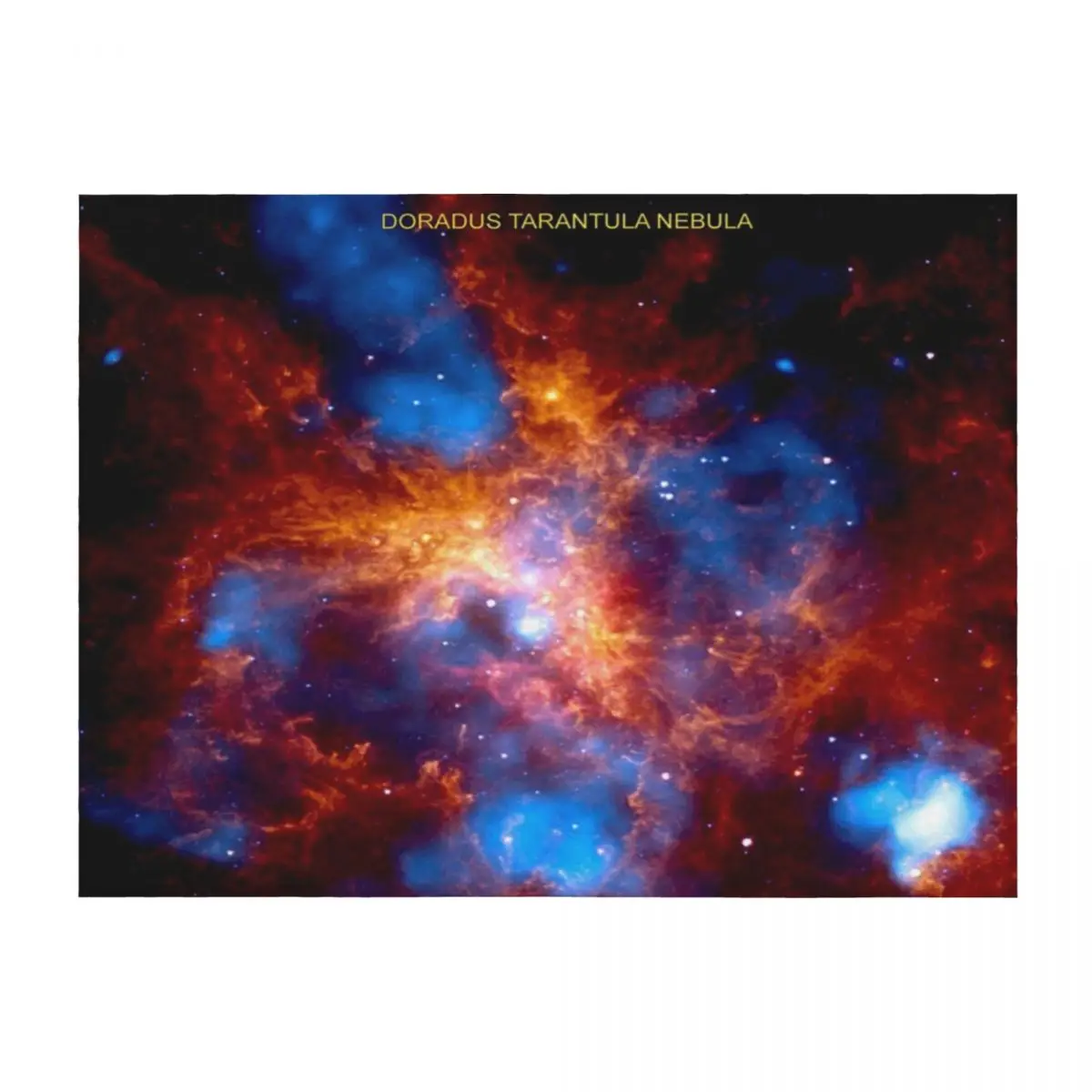 

Doradus Tarantula Nebula, RBSSG Throw Blanket Blankets For Sofas cosplay anime Plaid Flannels Blankets