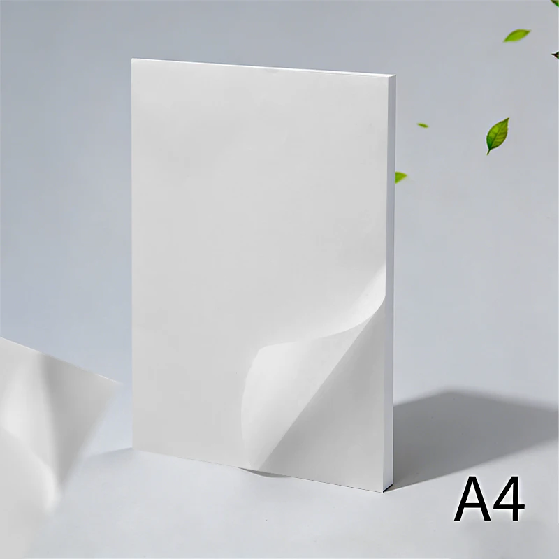 20/50Pcs A4 Washi Paper Self-Adhesive Hand Account Material Sticker Laser Inkjet Printer Translucent DIY Handmade Japanese Paper