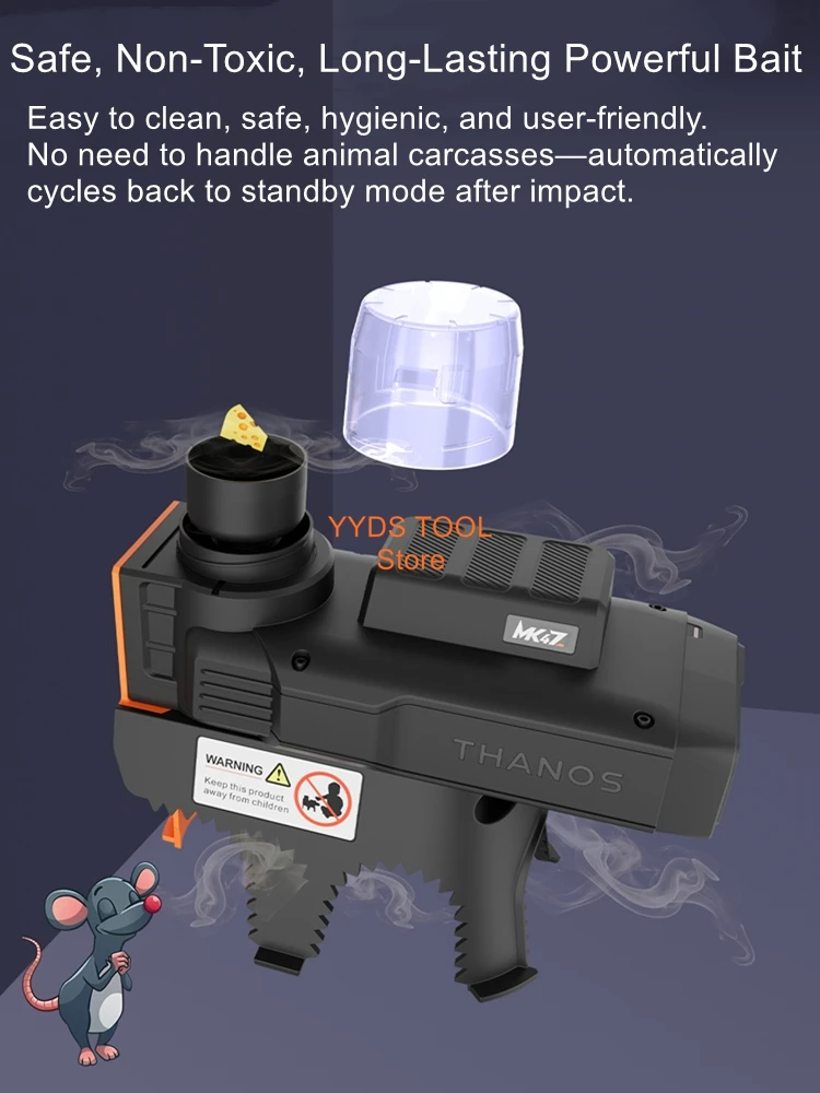 Home Use Fully Automatic Super-Powered Continuous Mouse Trap Cutting-Edge Mouse Catcher Rodent Extermination Wonder