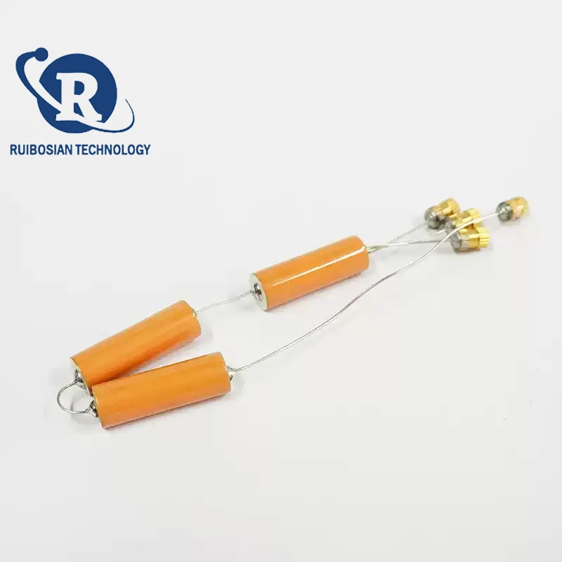 2PCS Ceramic core rod capacitor 12KV20PF/35PF/50PF/150PF High frequency and high voltage ceramic capacitors for charged displays