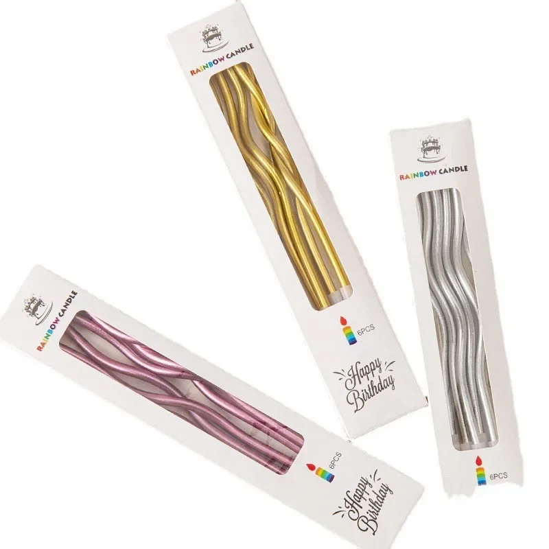 

Whole Birthday Candle Cake Decoration Plugin Curve Party Baking Curve Black and White Plugin Mother's Day Christmas