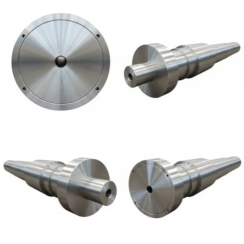 42CrMo Steel Flexible Wind Turbine Main Shaft with Engine Compatibility High Torque Capacity