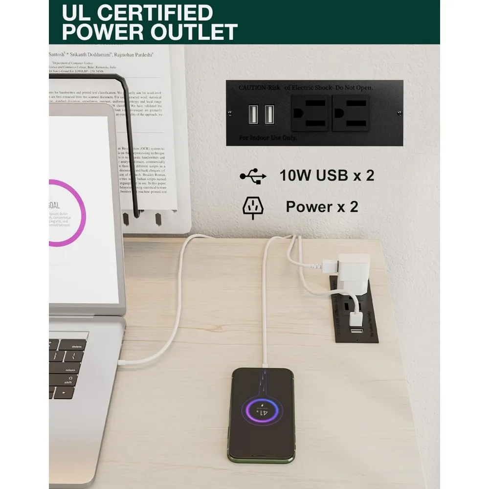 مكتب دراسة ومحمول قابل للطي مقاس 35.8 بوصة - طاولة خفيفة الوزن للمساحات الصغيرة، مكتب كمبيوتر محمول قابل للطي للاستخدام المنزلي والمكاتب