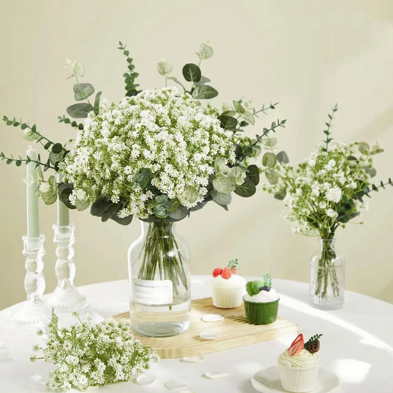 

Simulation flowers small fresh rustic full star fake flower bouquet living room wedding decoration ornaments