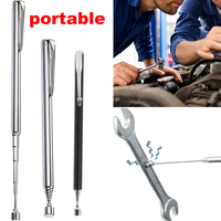 Car Mini Telescopic Magnetic Pen Portable Multifunctional Retractable Pickup Bolt Rod Stick Magnet Auto Repair Hand Tools