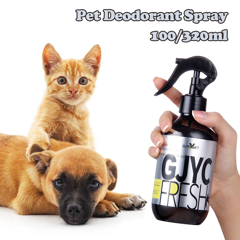 Dog Cat Deodorant Spray Remove Body Odor Cat Litter Smelly Deodorizer Natural Fresh Scent Eliminate Urine Smell Air Fresh Liquid