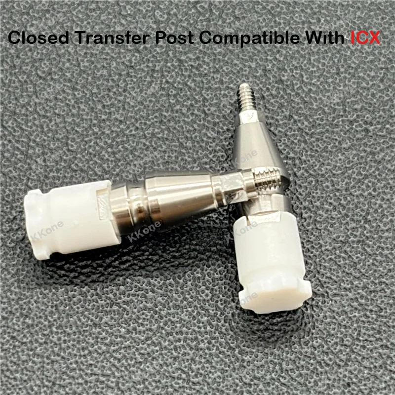 5Sets Closed Transfer Post Compatible With ICX Dental Implant System Laboratory Restoration Supplies