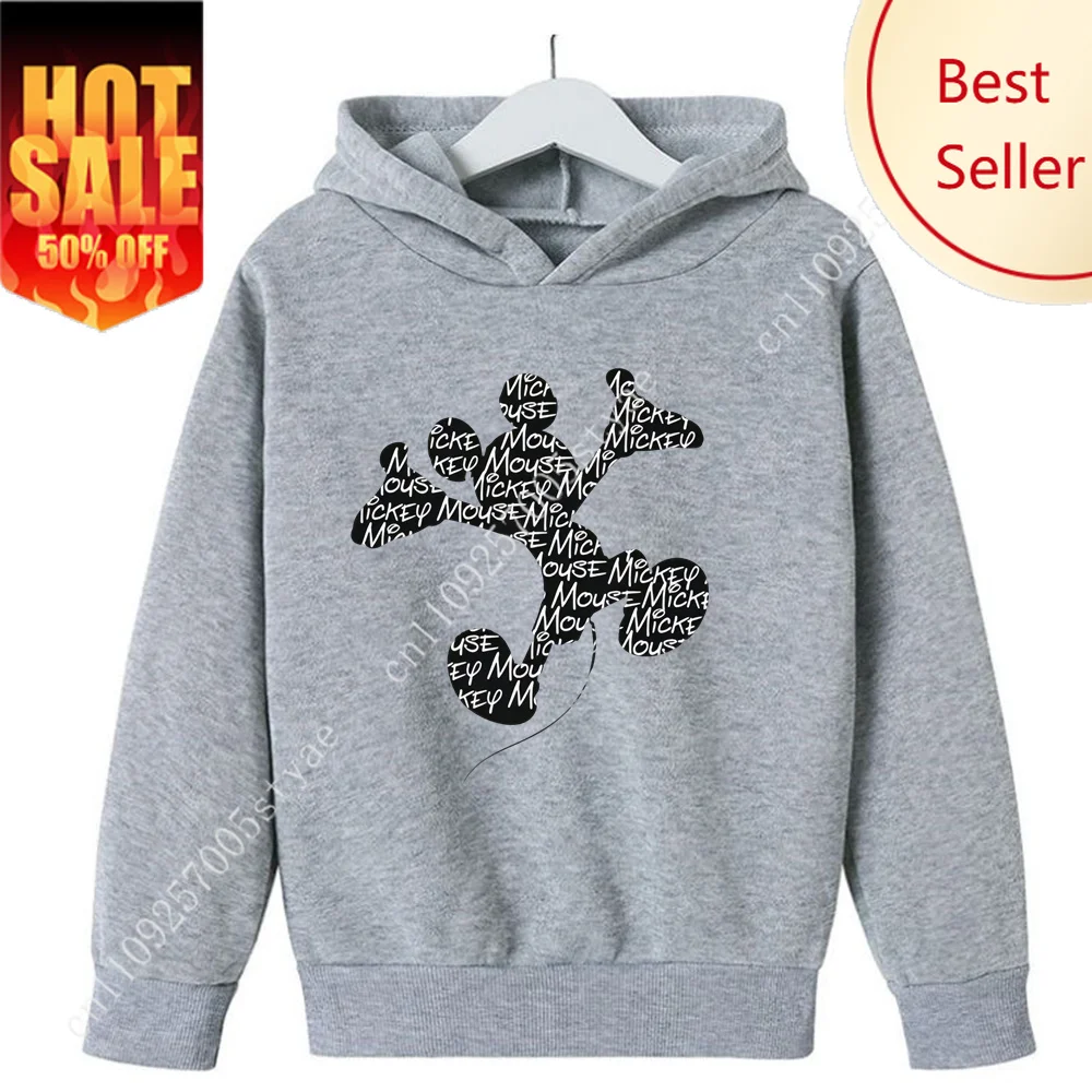 

New Funny Y2K 90s Cartoon Manga Anime Disney Mickey Minnie Mouse Hoodie Clothes Sweatshirt Hoody Baby Top