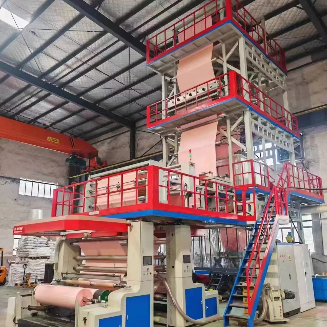 PE HDPE Plastic Blowing Film Machine - Intelligent Fully Automatic Blowing Film Machine