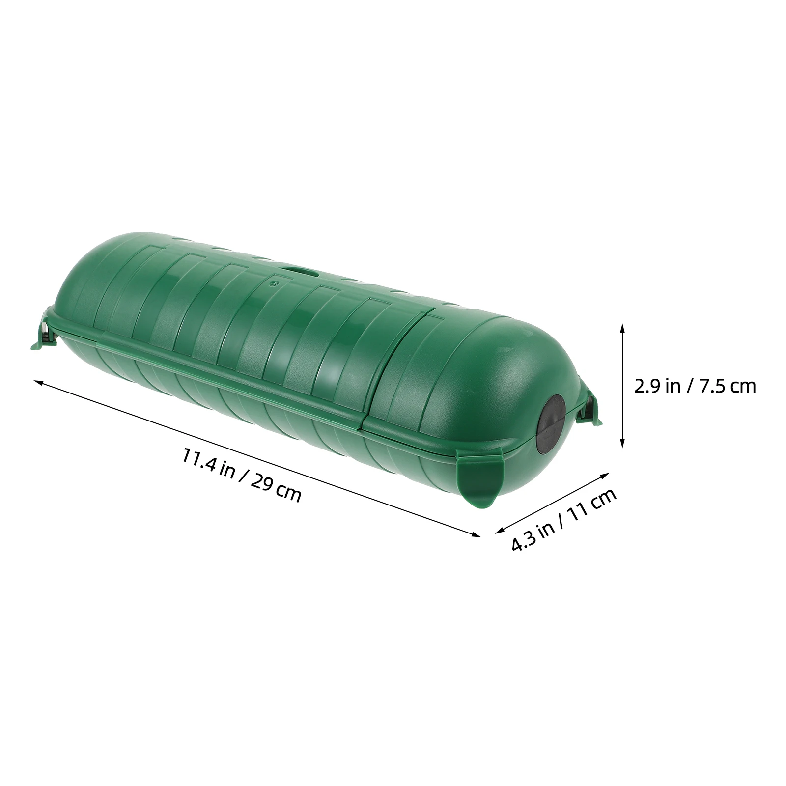 Outdoor Single Power Extension Cord Protector Green Weatherproof Junction Box Outdoor Cord Cover Cable Cover