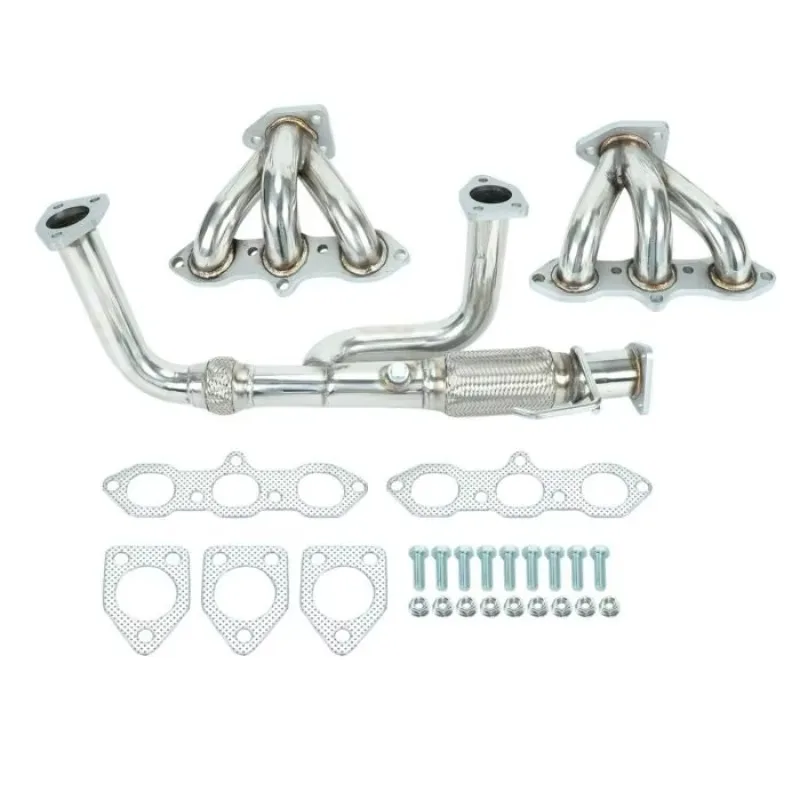 

SXLL Exhaust manifold header 3.0L Acura CL/TL 3.2l V6 exhaust header with flexible pipe kit for 1998 1999 2000 2001