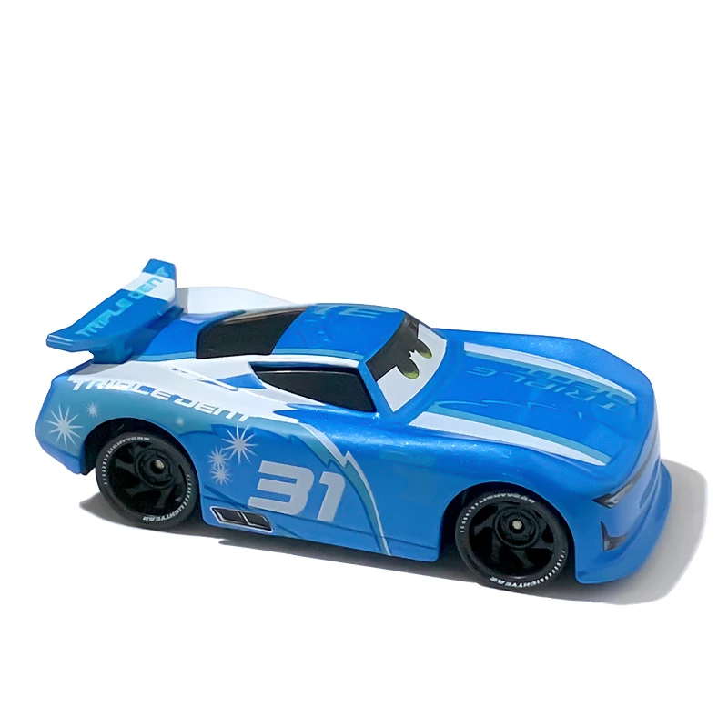 Disney Pixar Cars 2 3 Boy Car Lightning McQueen Metal Diecast Alloy Cars No.19 Bobby Swift Model Toy Car For Children