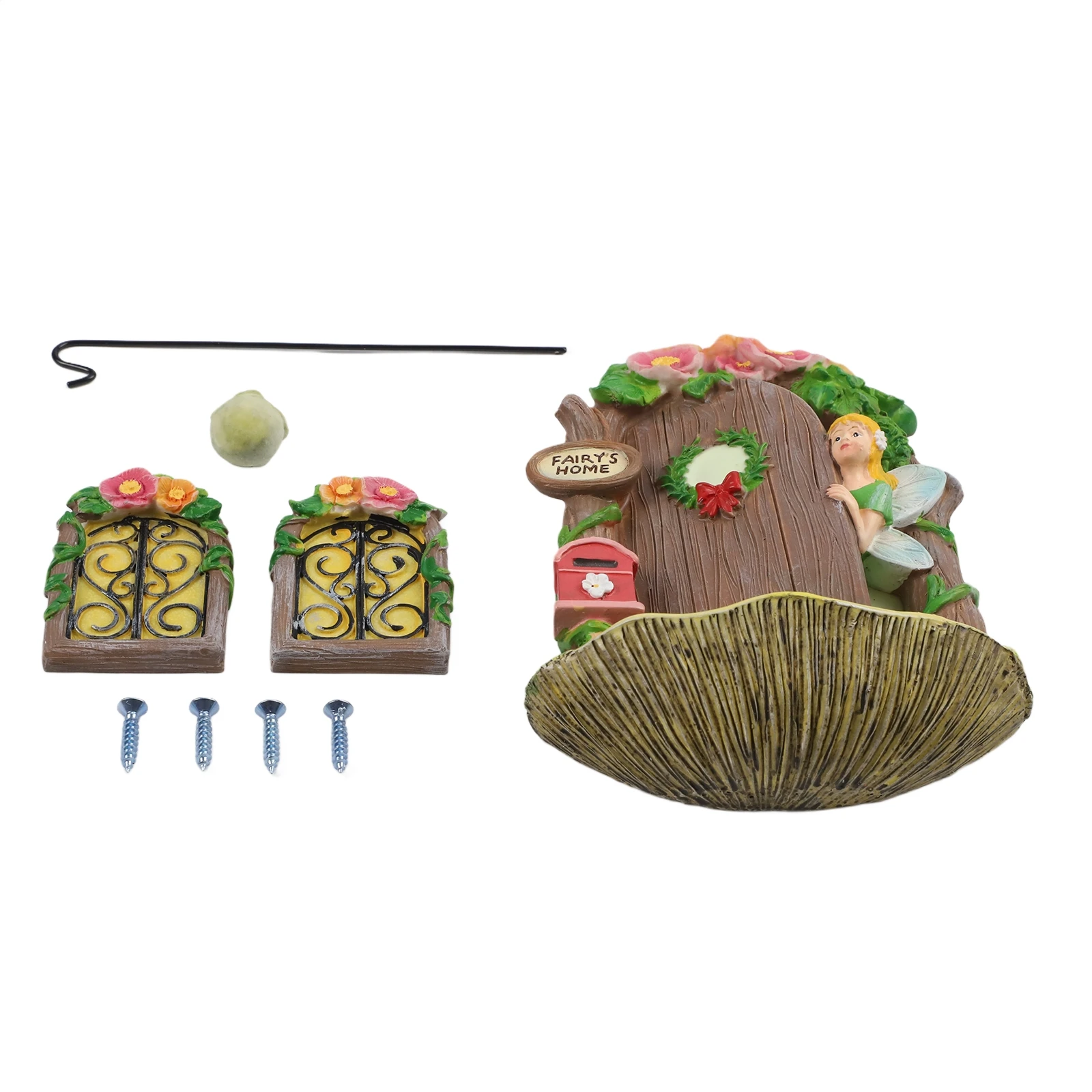 Charming Landscape Accessory 14.5*8*19CM Fairy Doors And for windows Adding Warmth To Any Garden Encourage  Charming