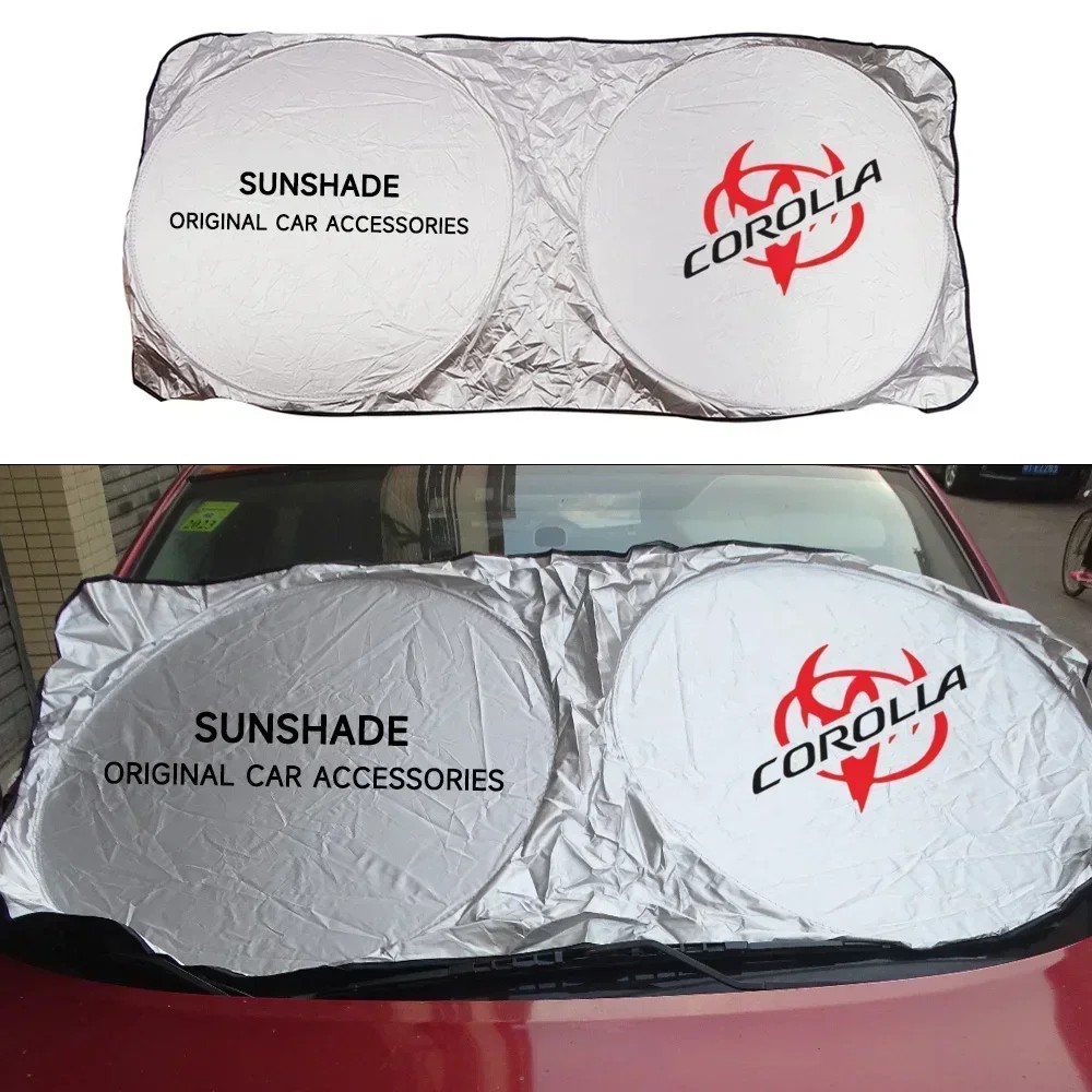 

Солнцезащитный козырек для автомобиля Toyota Corolla Cross alley X, солнцезащитный козырек для лобового стекла, защита от УФ-лучей, теплоизоляция, аксессуары для автомобиля, Стайлинг