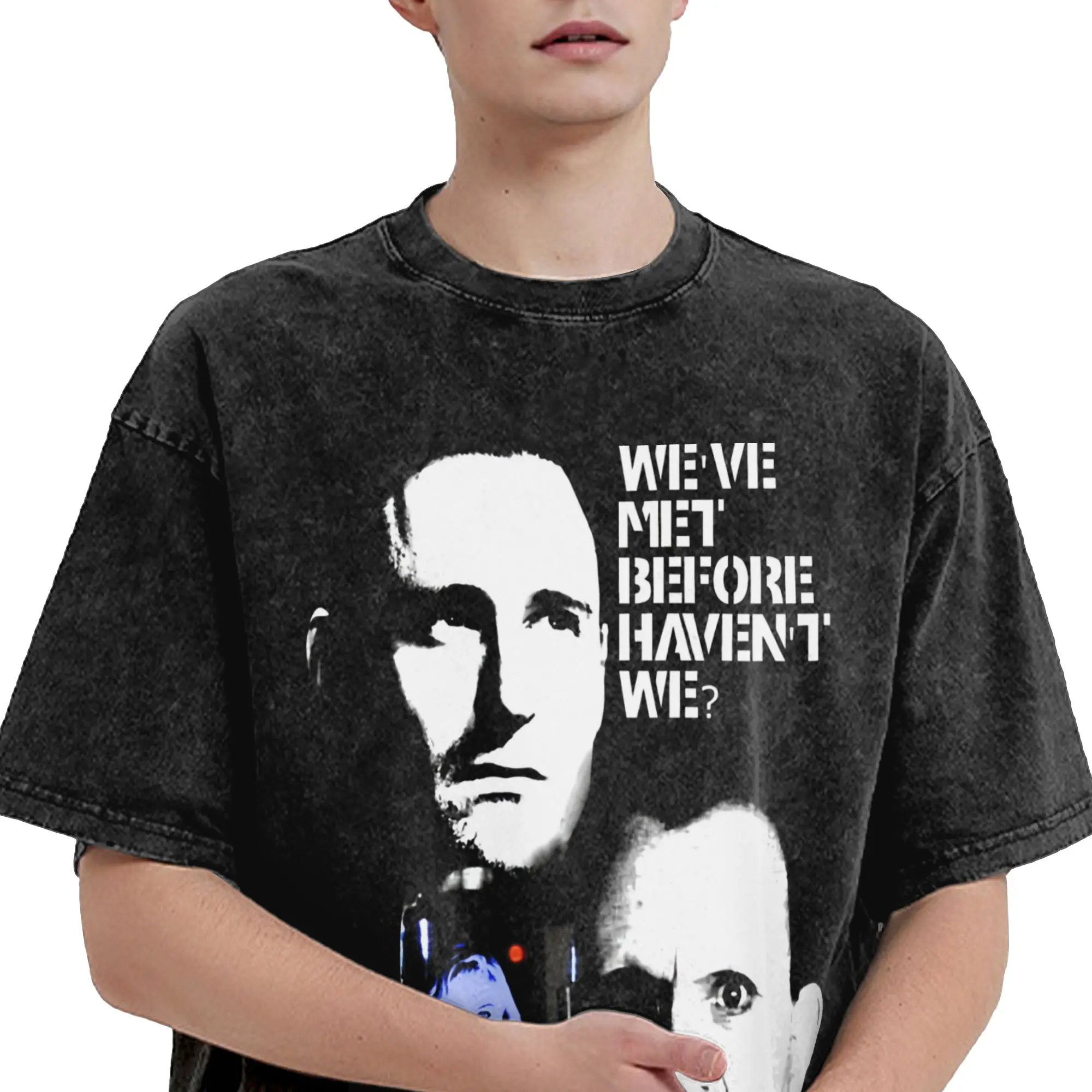 Mulholland Drive Accessories Washed T Shirts for Men Women Streetwear Hip Hop T-Shirt Summer  Tees Tops Short Sleeve