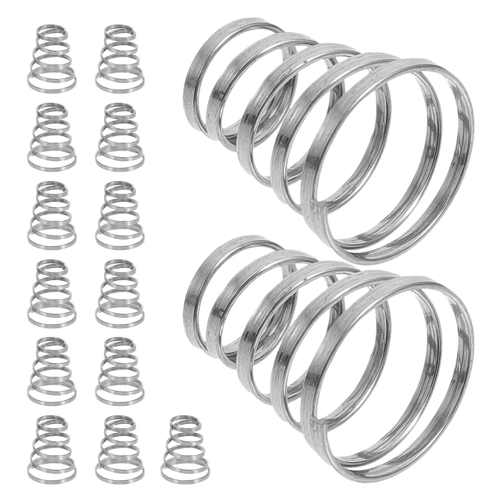 

15Pcs Mountain Bike Skewer Spring Quick Release Bike Axle Spring Stainless Steel Wheel Skewer Replacement Cycling Accessories