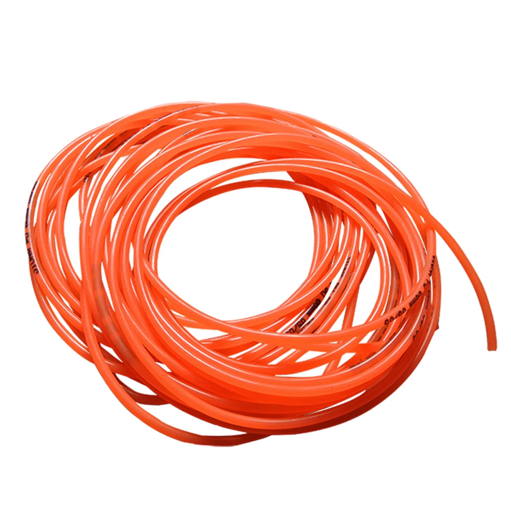 Wear Oil Resistant Anti-Aging High Elastic PU Round Drive Belt 1.5-18mm Green Orange Meltable Cord For Packaging Textile Machine
