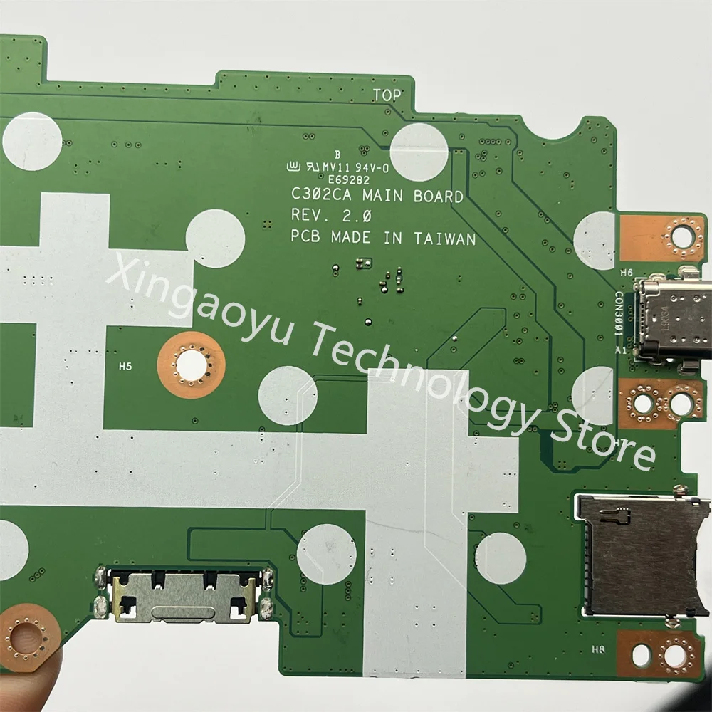 Mainboard M3-6Y30 SR2EN 32G 64G  For ASUS C302CA C302 Laptop Motherboard  100% Test OK