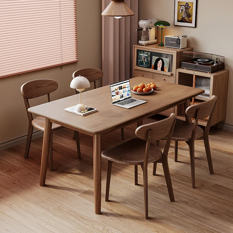 

Luxury Modern Dining Table Italian Portable Outdoor Makeup Nordic Dining Table Drinks Beauty Designer Wood Muebles Furniture