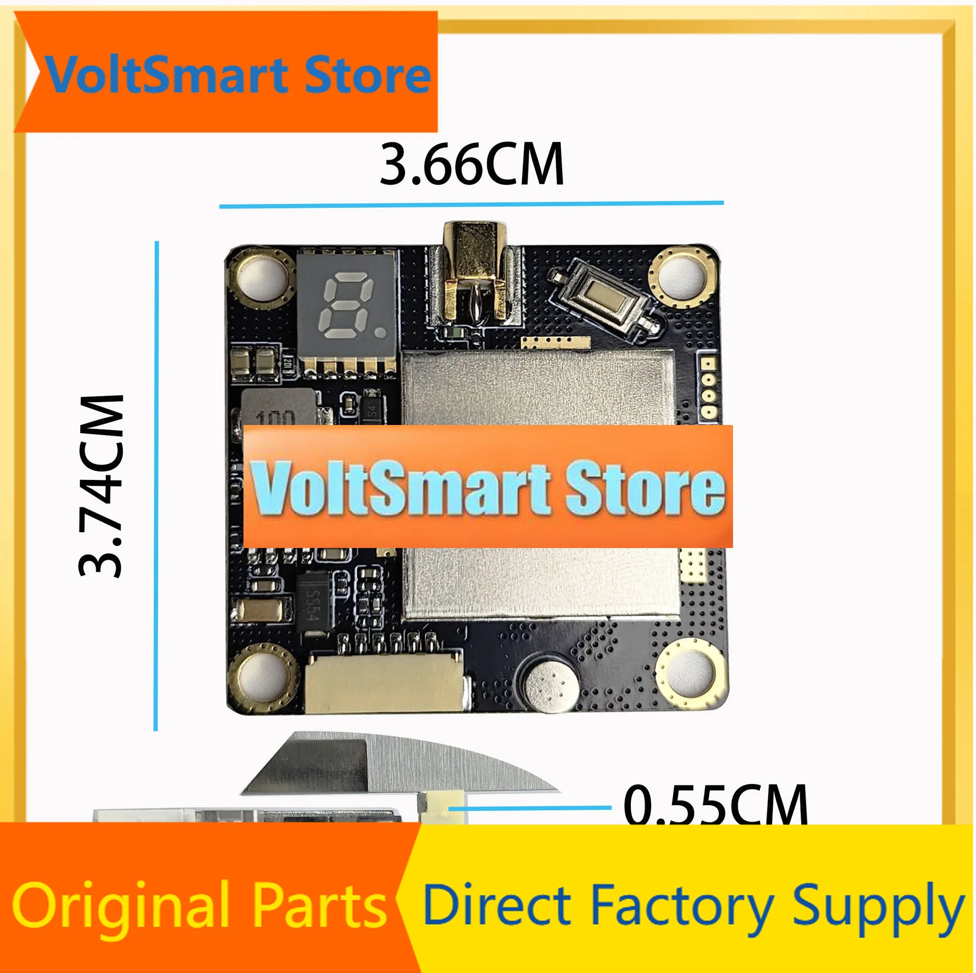 VoltS5 8G 2W VTX FPV Transmitter For Drone Stable Flight Accessories Outdoor Racing Quadcopter