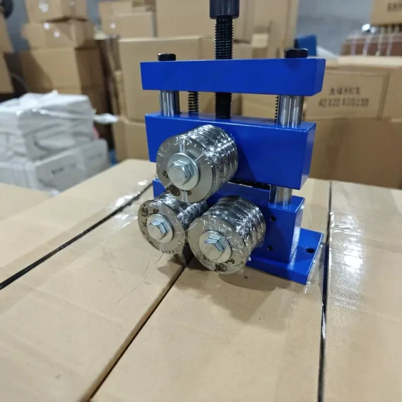 Hand crank hollow bracelet winding machine, ring bending machine