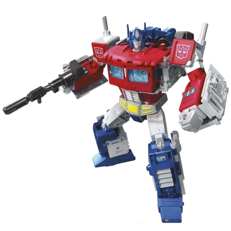 Figura de ação colecionável Transformers Série G, O Poder dos Primes Nível L, Optimus Prime, Orion Pax, Presente do Robô Anime, Em Stock, TM