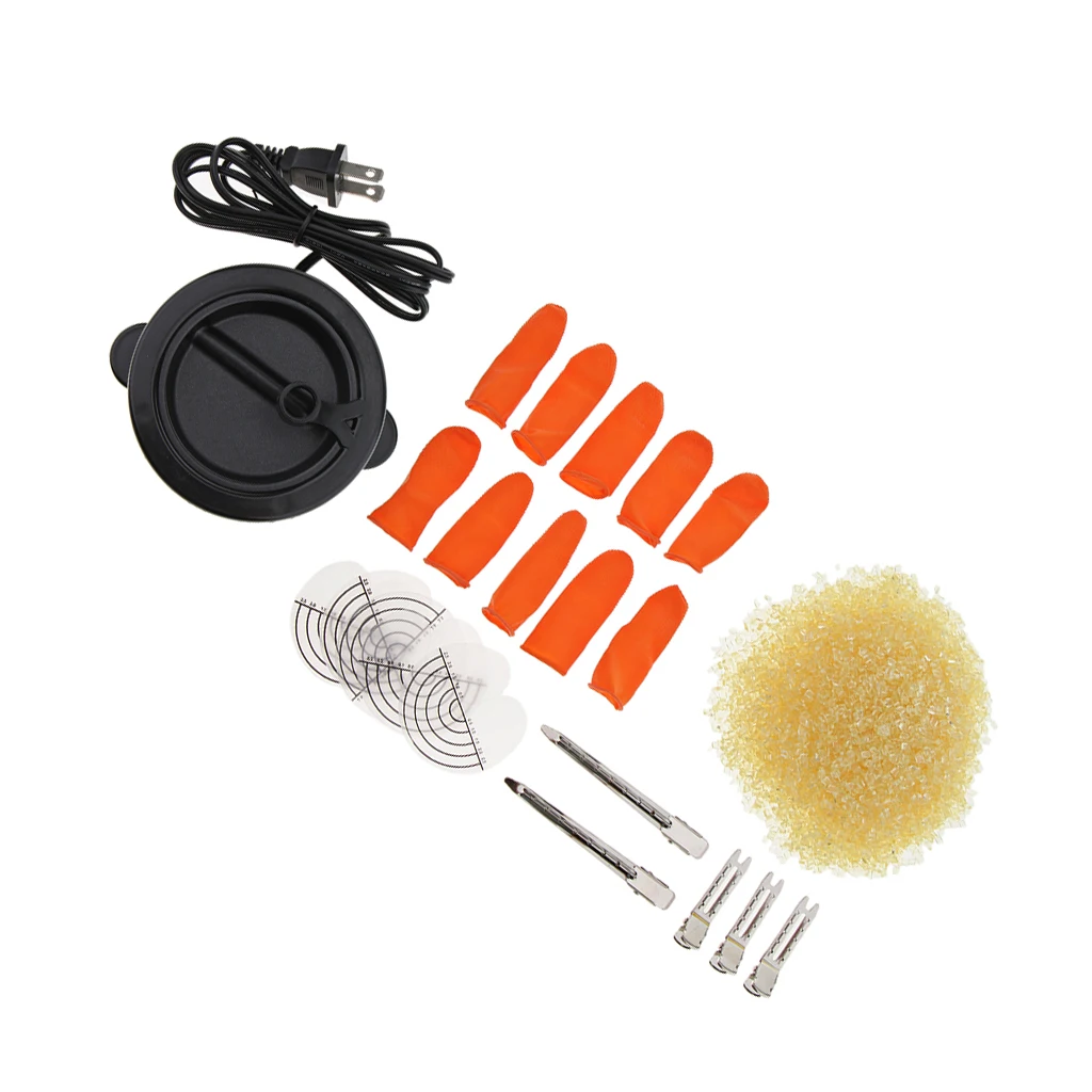 Pro Keratin Glue Pot Tool Kit for Hair Extensions Glue Beads