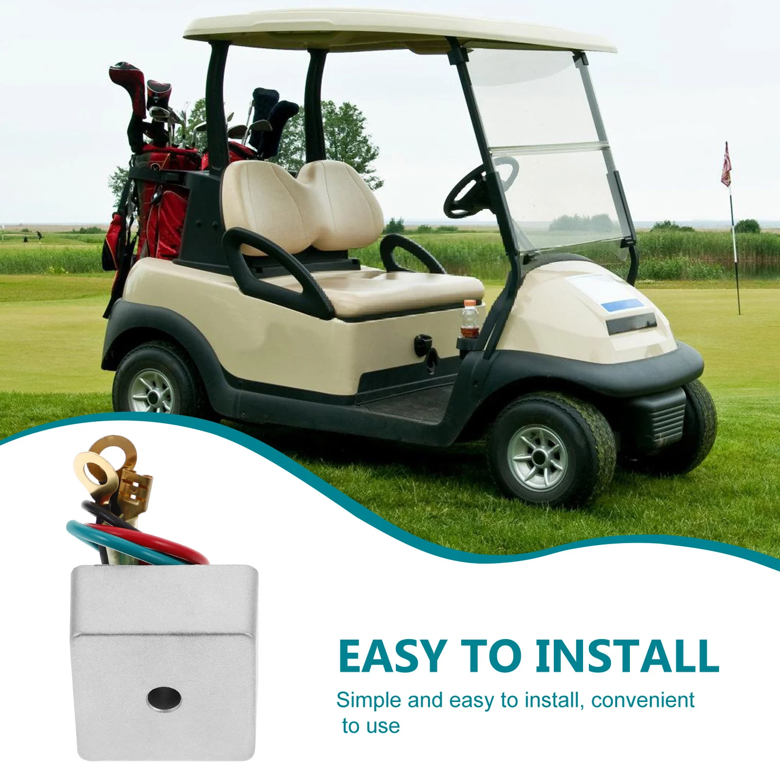 Ezgo عربة جولف منظم الجهد المعدل تصميم عالي الكفاءة حماية استقرار الجهد ضد التقلبات السريعة