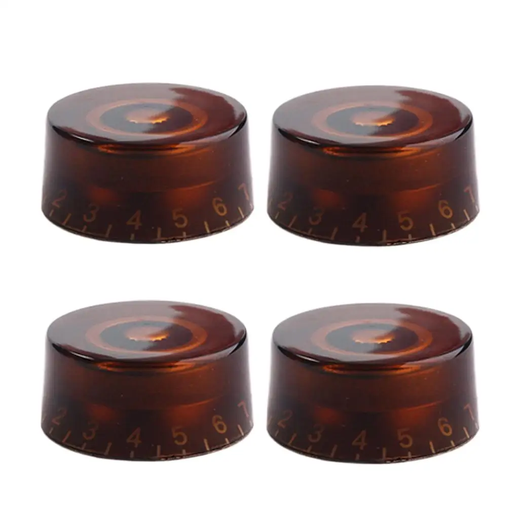 Acrylic Volume Tone Knob Electric Guitar Control Switch Toggle Knobs for SG Style Musical Instrument
